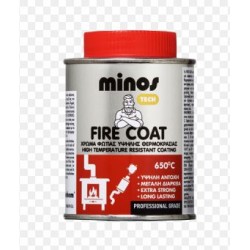 MINOS TECH FIRE COAT / Βερνικόχρωμα υψηλής θερμοκρασίας 650oC