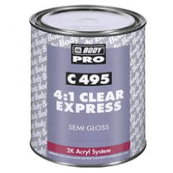BODY C495 C495 4:1 CLEAR EXPRESS SEMIGLOSS