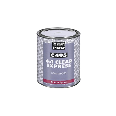 BODY C495 C495 4:1 CLEAR EXPRESS SEMIGLOSS
