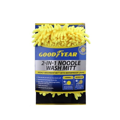 GOOD YEAR - 2-IN-1 NOODLE WASH MITT