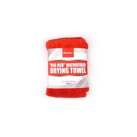 MaxShine''BIG RED'' MICROFIBER DRYING TOWEL